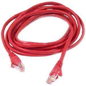 CAT 5e UTP Crossover Cable 10 ft Yellow B886468