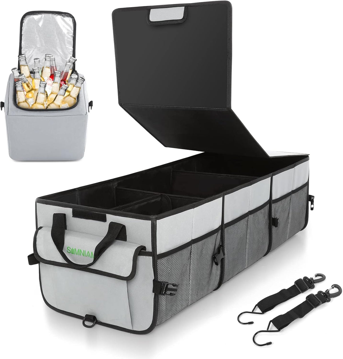 Large Car Trunk Organizer with 5 Compartments R957