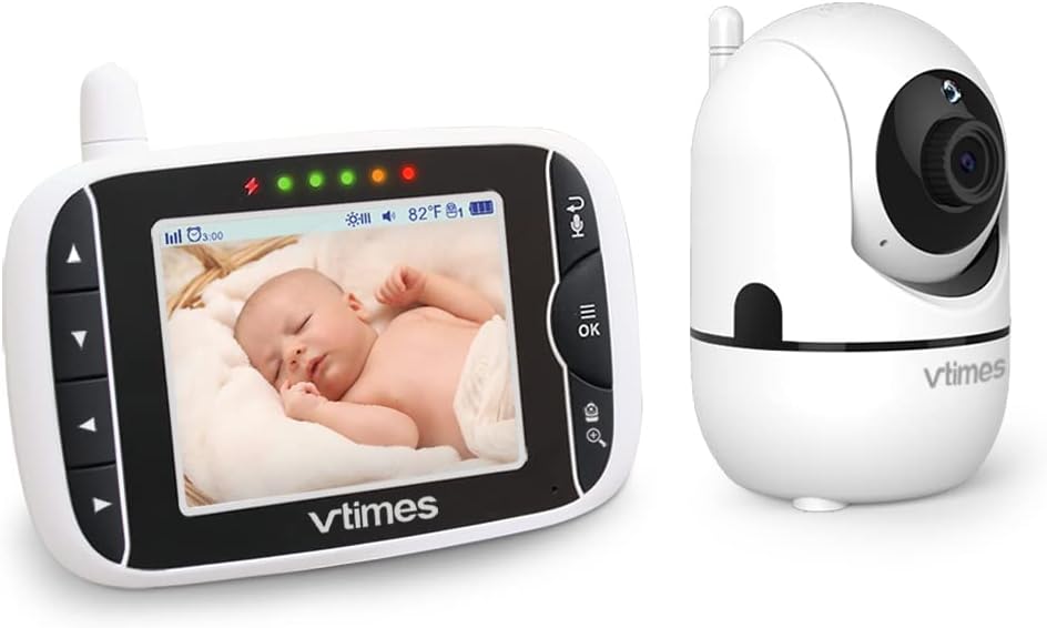 Baby Monitor with Camera and Audio 5 LCD Screen B496976