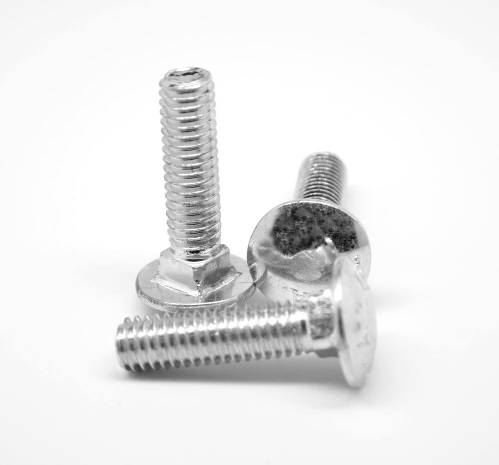 1/4x22-20 x 1x22 Coarse Thread Carriage Bolt Stainless Steel 316 Pk 100 S799
