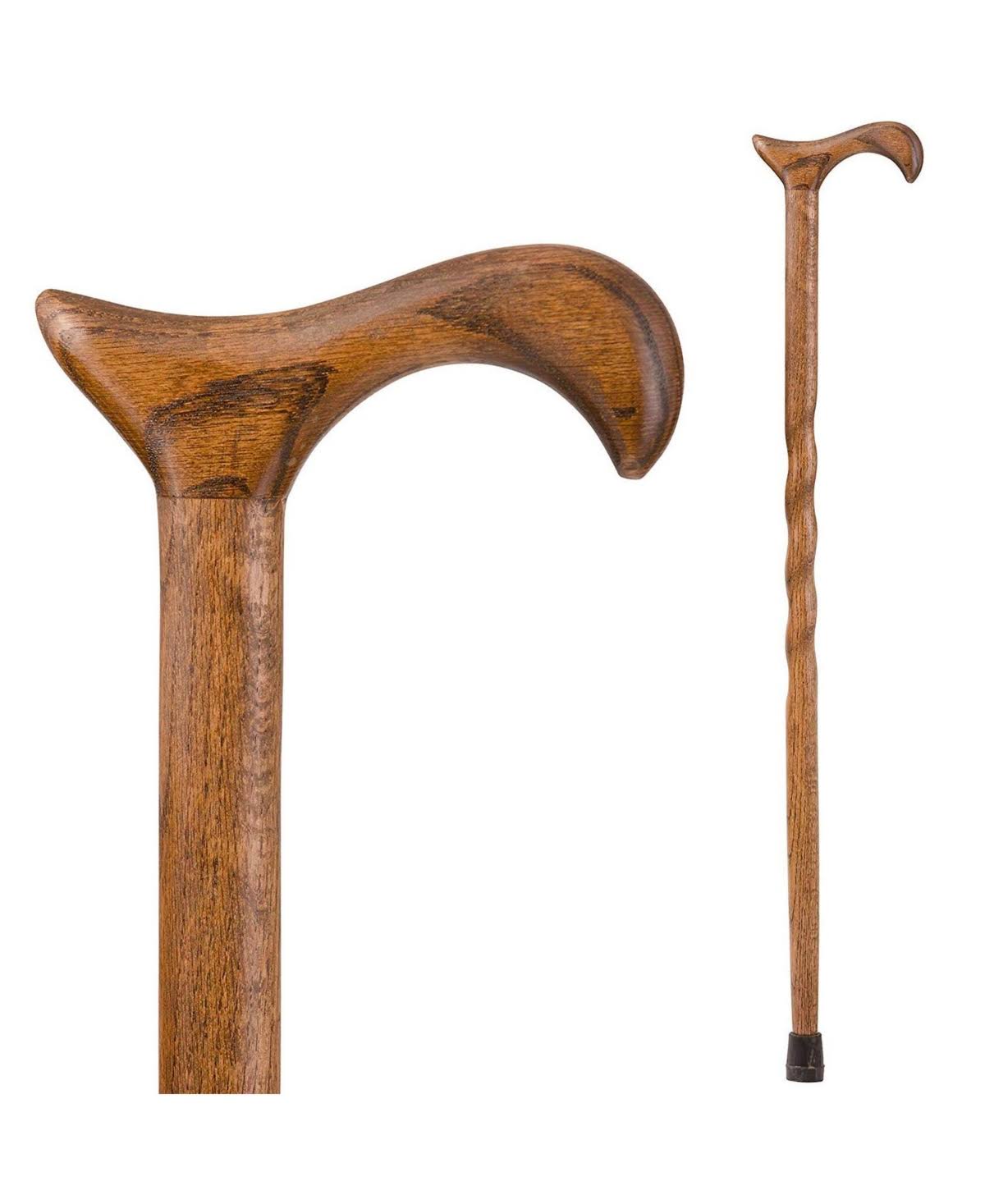 Brown Twisted Oak or Ash Walking Cane Y1508