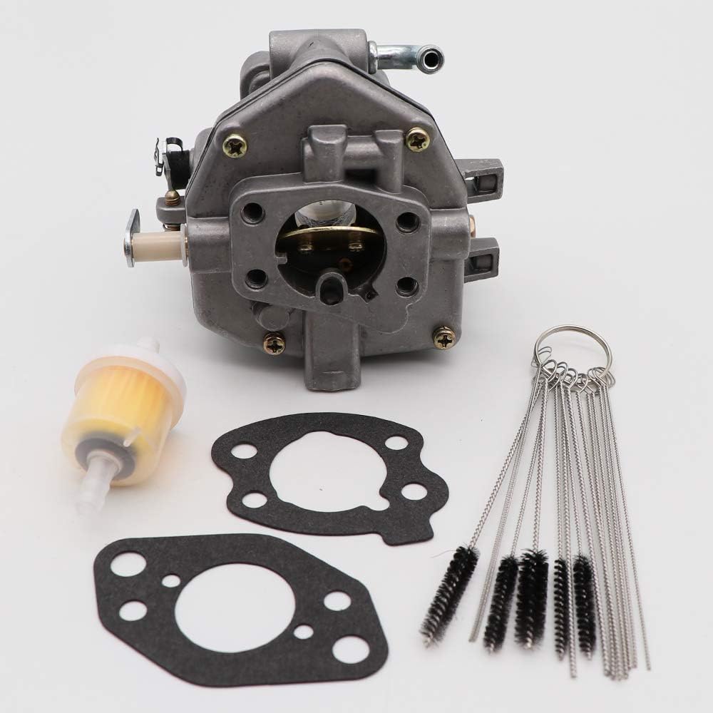 Carburetor with Carbon Dirt Jet Cleaner Tool Kit & Fuel Filter Mounting Gasket I22617