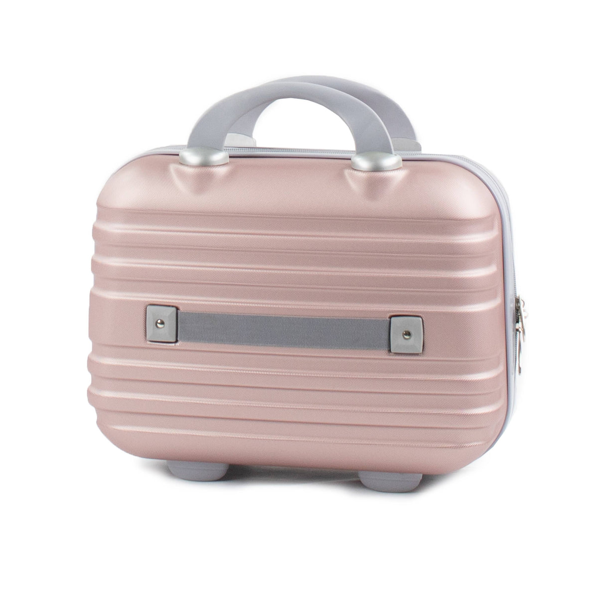 2 Piece Carry-On Cosmetic Luggage Set Black K43485