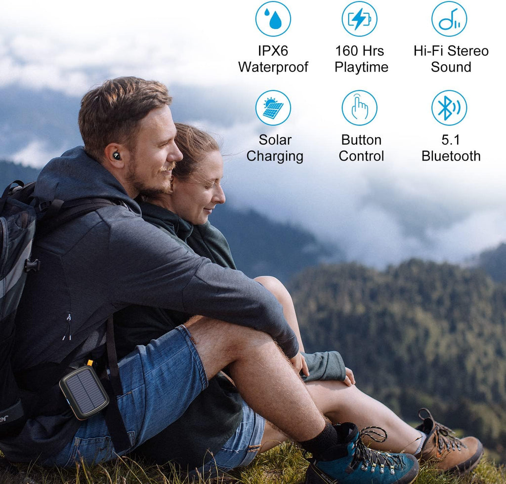 Wireless Earbuds Bluetooth 5.1 Noise Cancelling in-Ear Earphone 160H Playtime IPX6 Waterproof Pack of 2 E274