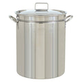 44 qt Stainless Steel Stockpot with Lid S48430
