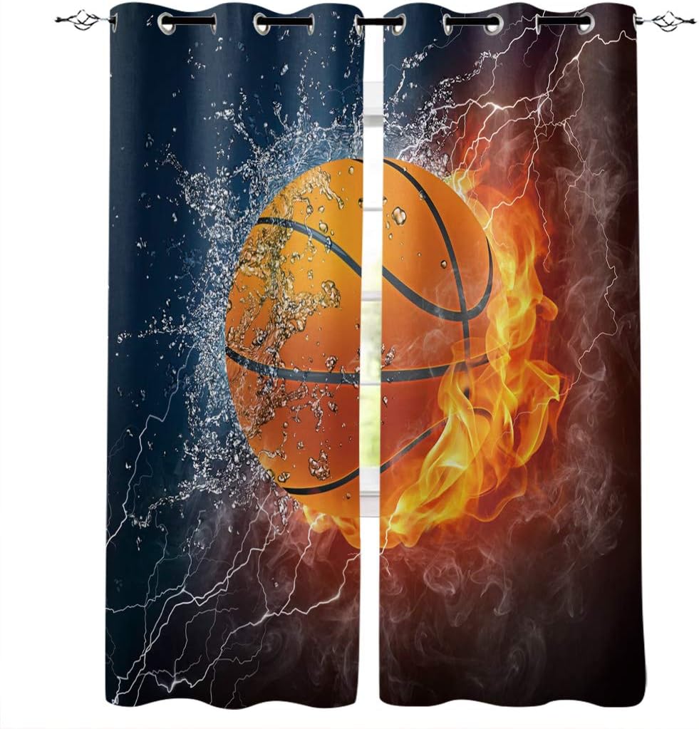 Blackout Curtains 2 Panels 52x63inch Y83318