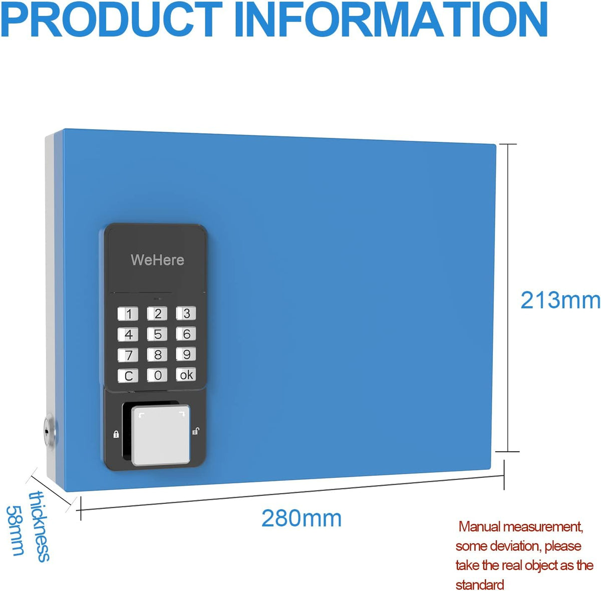 Metal 16 Key Cabinet Wall Mount H57800