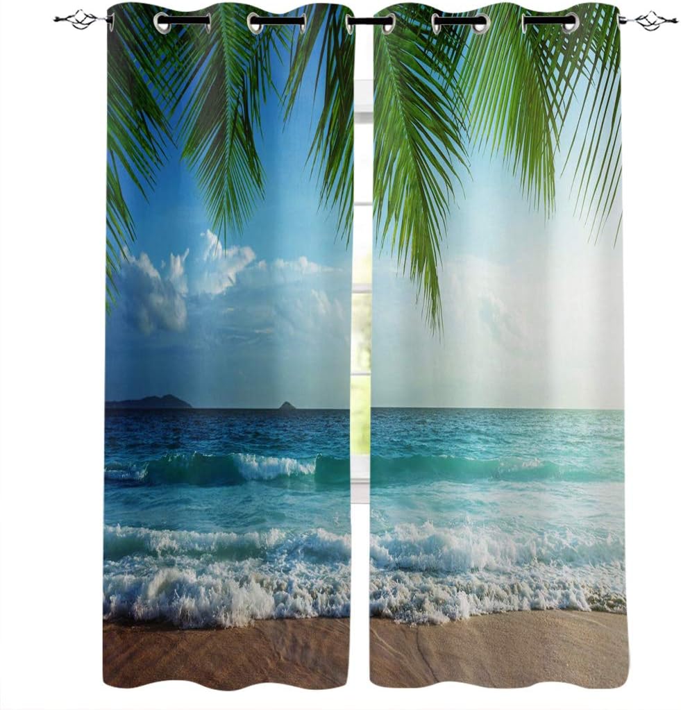 Blackout Curtains 2 Panels 52x63inch Y83318