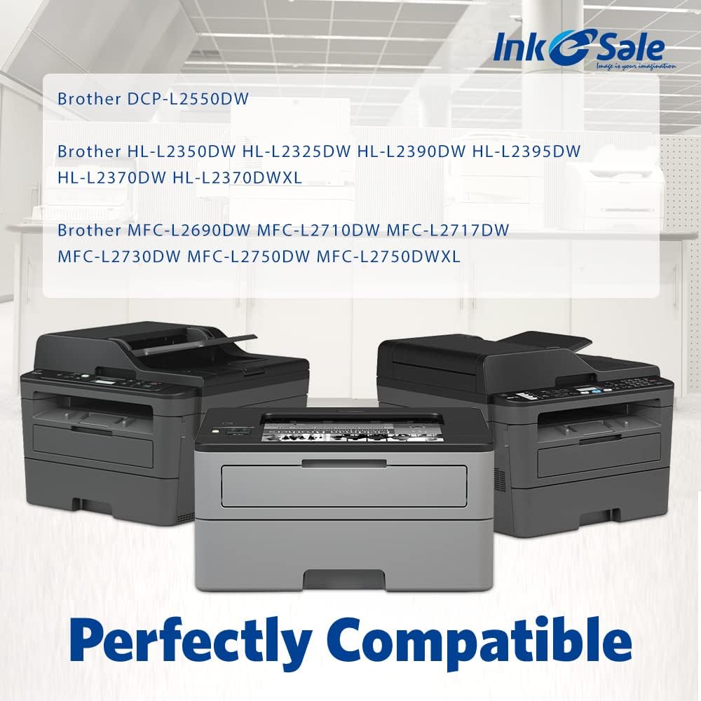 Compatible TN760 Toner Cartridge 4 Pack Black J6160