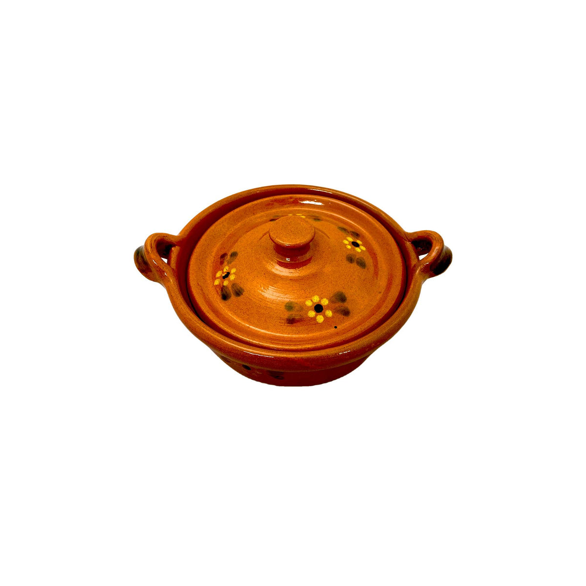 Terracotta Lidded Cazuela V221598