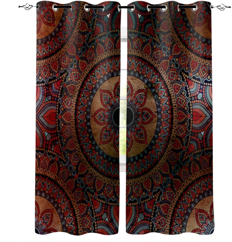 Blackout Curtains 2 Panels 52x63inch Y83318