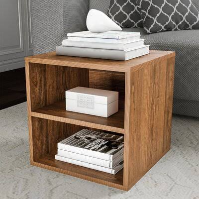 Brown Storage End Table U45299