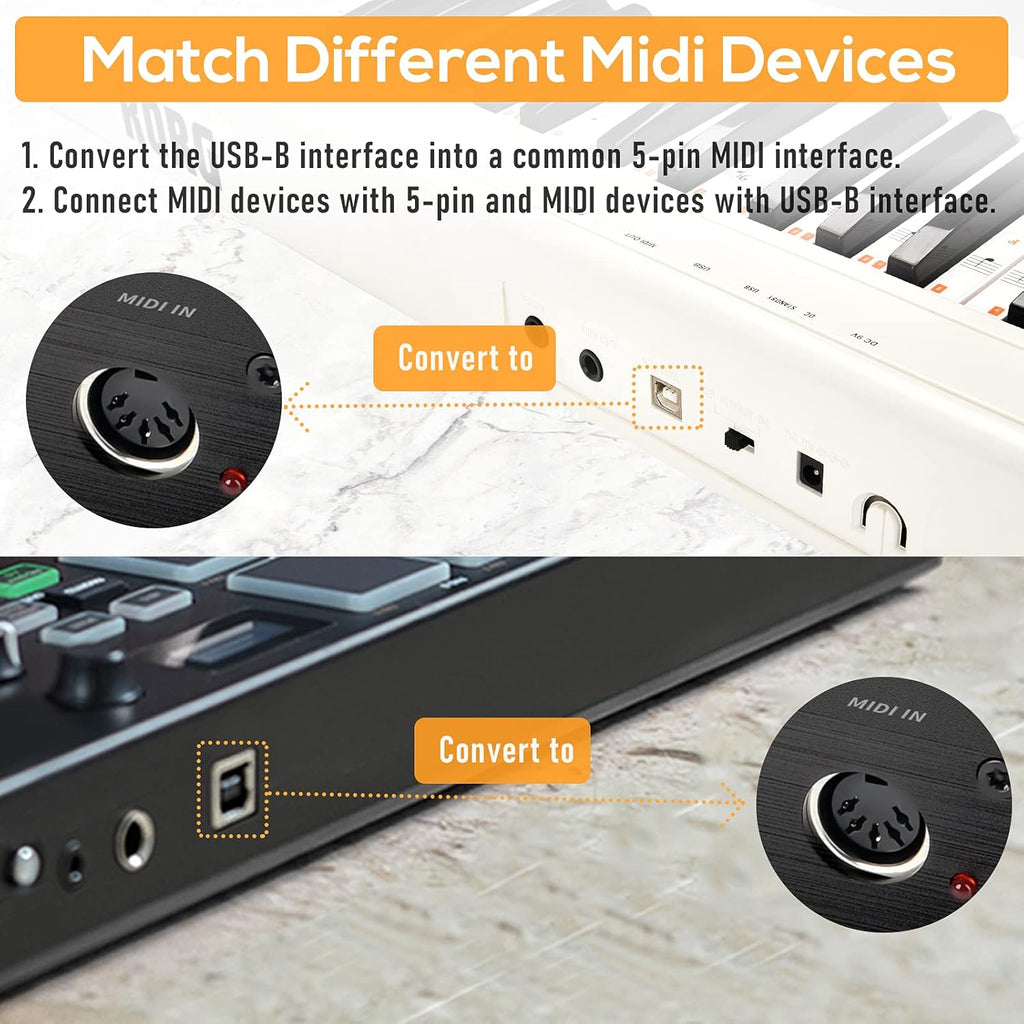 USB MIDI Host Box MIDI Converter MIDI Interface P2688