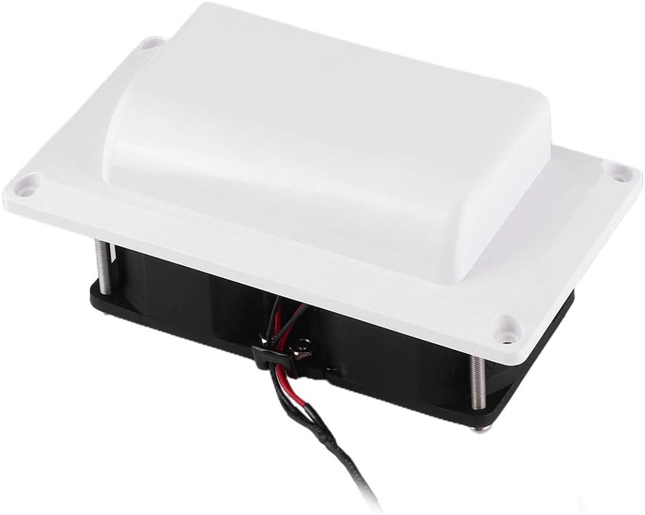 12V 25W RV Side Air Vent Exhaust Fan with Mounting Screws U3625