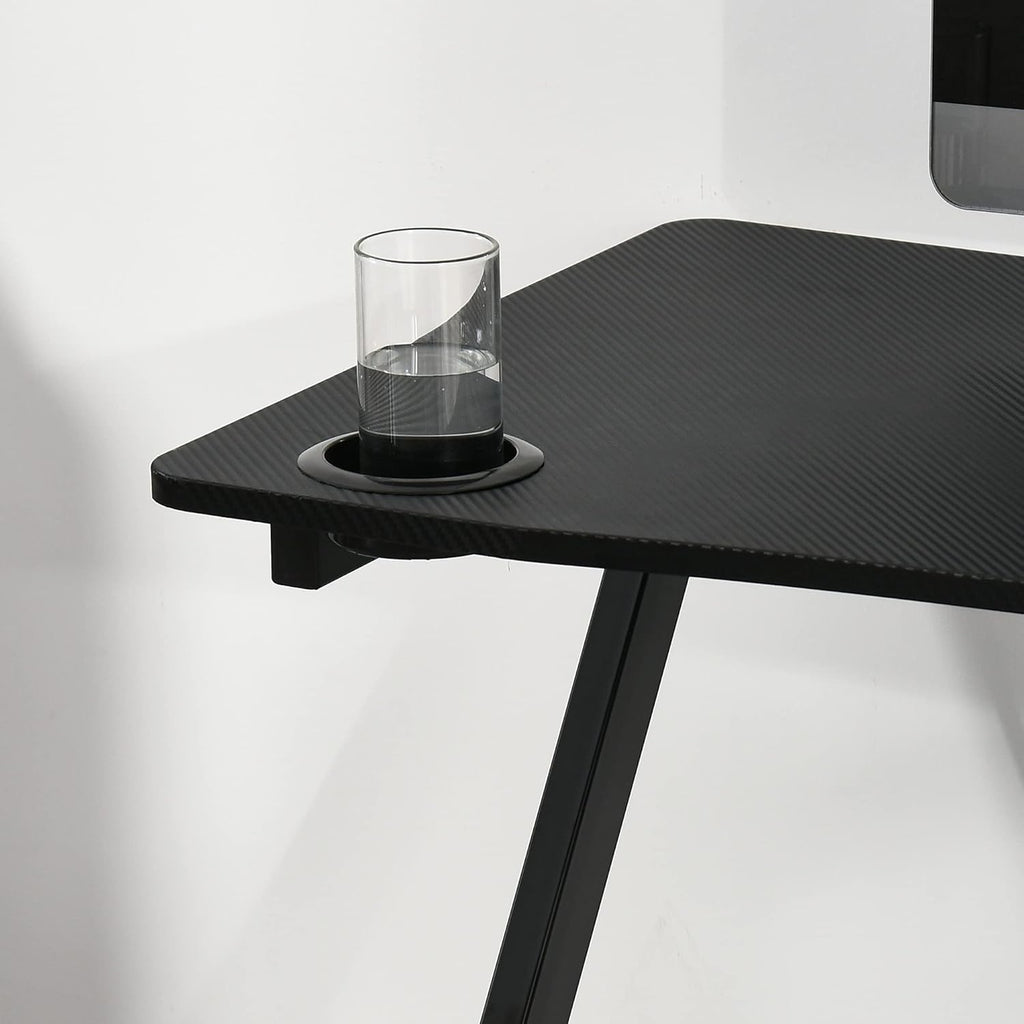 47 inch Gaming Computer Desk with Cup Holder J915349