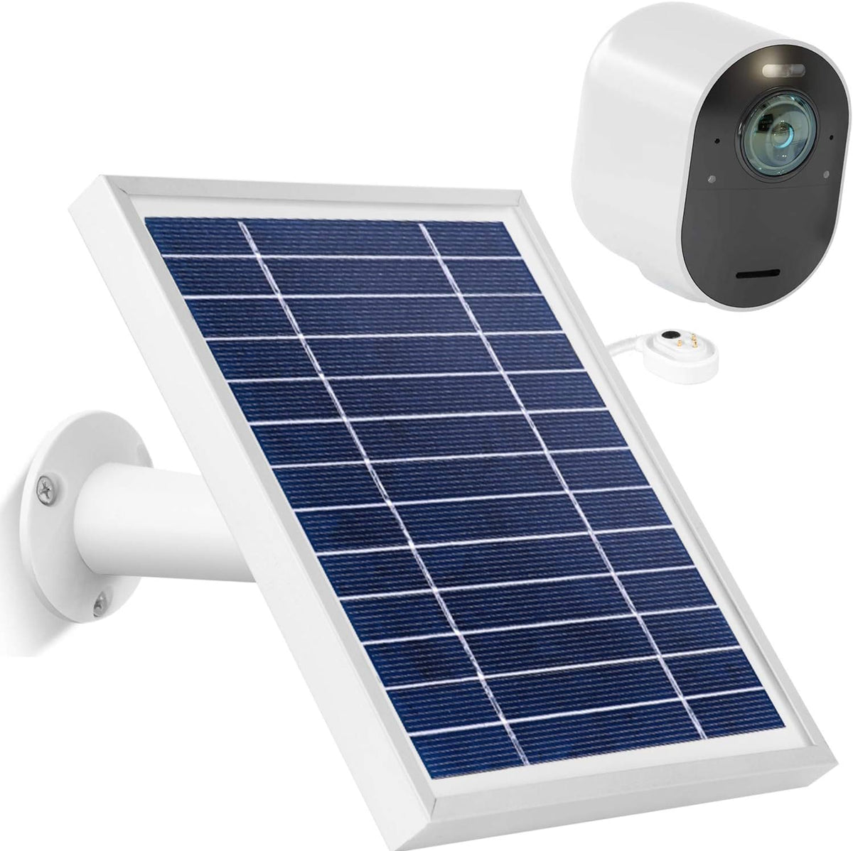 Solar Panel Charge with 11.5ft Waterproof Magnetic Power Cable, Adjustable Mount H5099