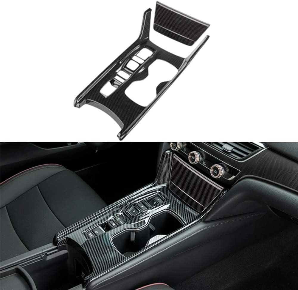 ABS Carbon Fiber Console Gear Shift Panel Cover Trim N58264