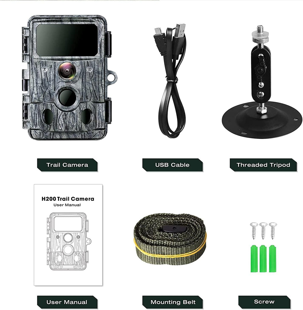 4K Trail Camera with 940nm No Glow Night Vision O130