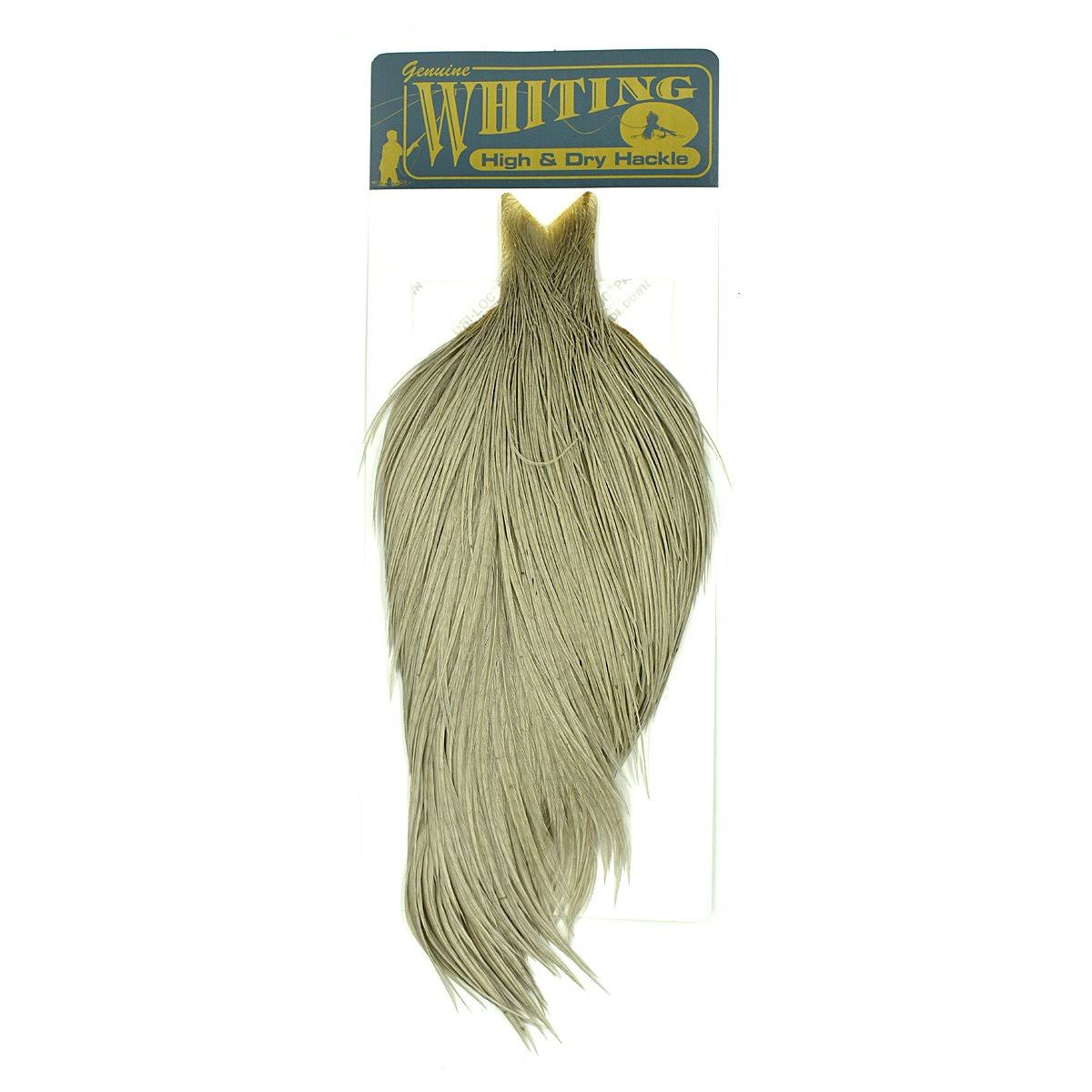 White Dyed Light Dun Hackle Cape Q654753