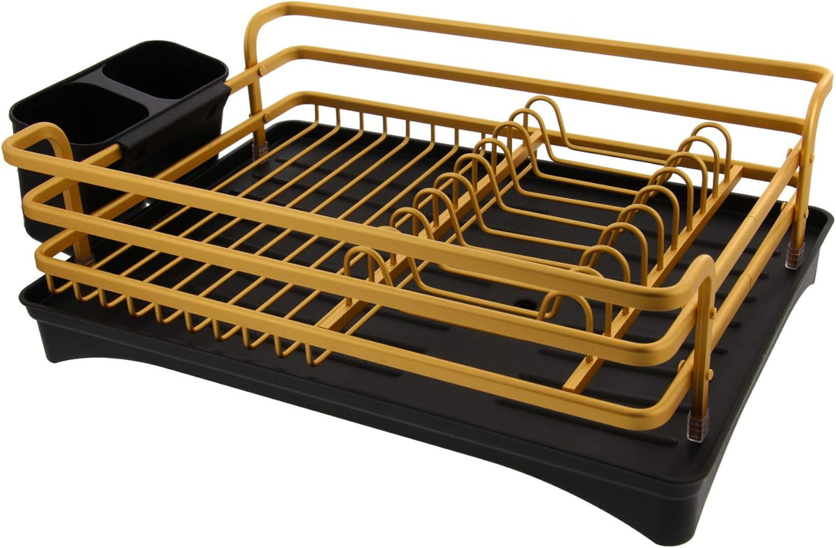 Aluminum Rust Proof Dish Drying Rack D9273