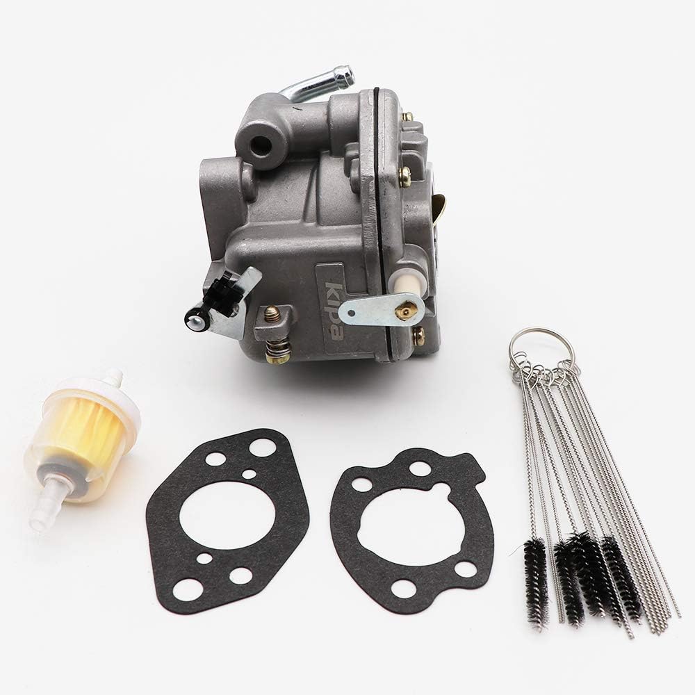 Carburetor with Carbon Dirt Jet Cleaner Tool Kit & Fuel Filter Mounting Gasket I22617
