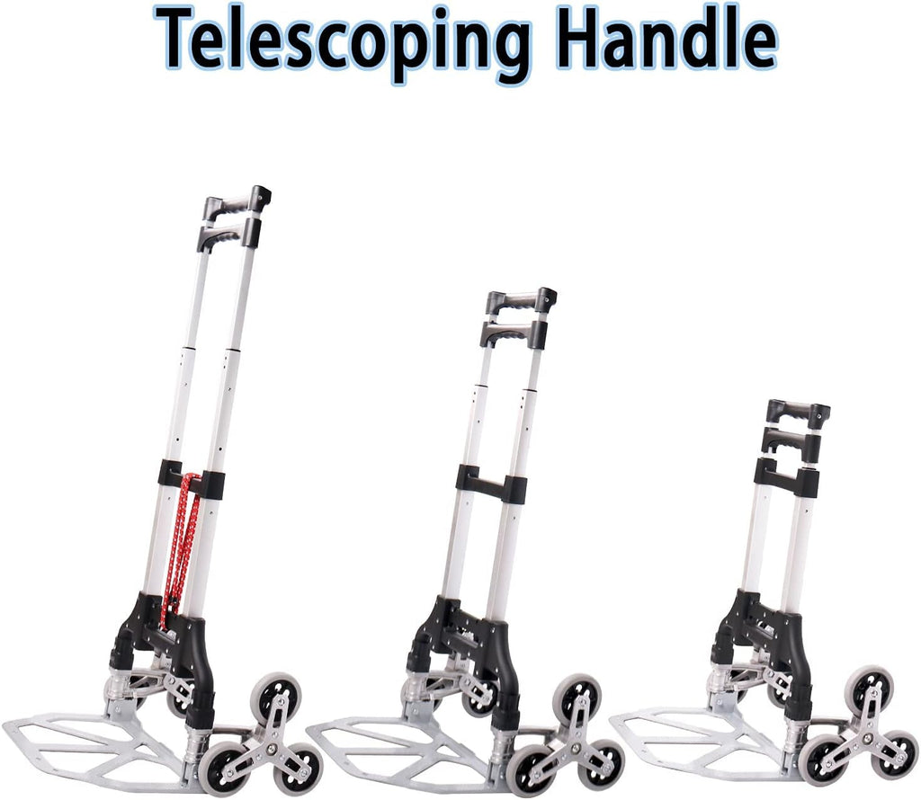Aluminum Alloy Folding Stair Climbing Cart with 6 Wheels F39045