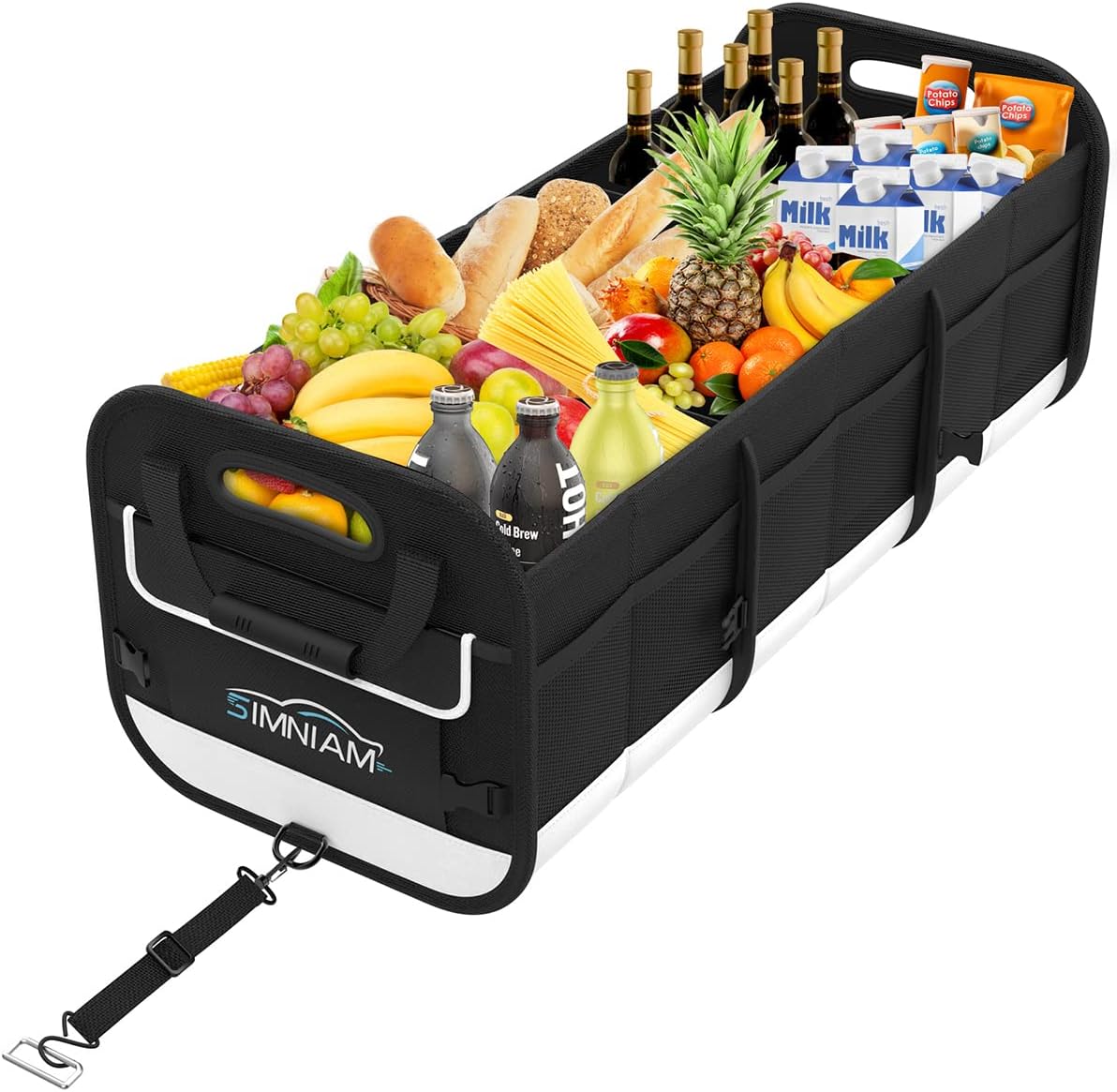 Large Car Trunk Organizer with 5 Compartments R957