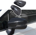 Car Side Rear View Mirror Guard Cover Caps Trims (Carbon Fiber) U143