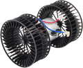 Front Heater Blower Motor with Dual Fan Cage N7854