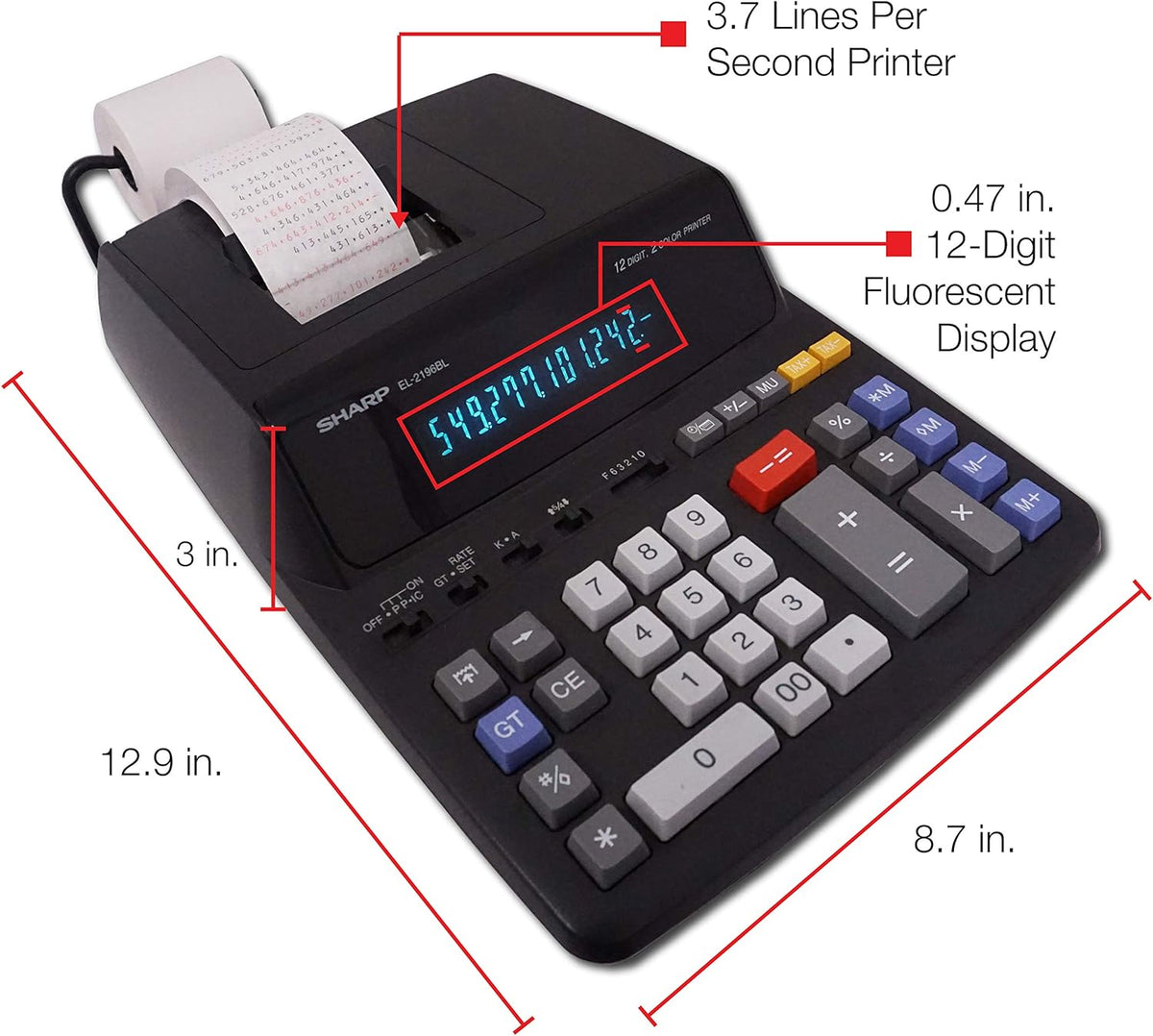 Black Standard Function Calculator C777
