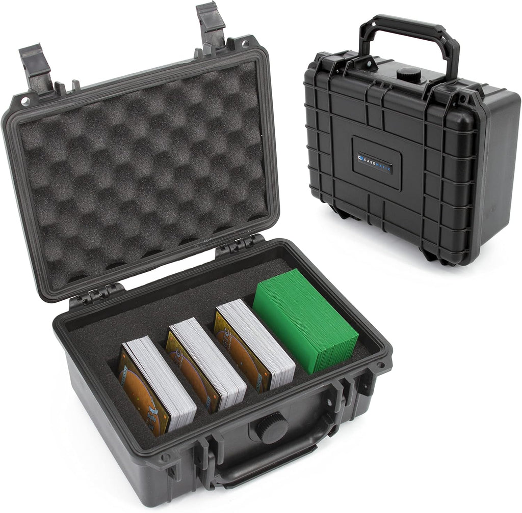 Waterproof 550 Card Trading Card Case with Foam Interior G92801