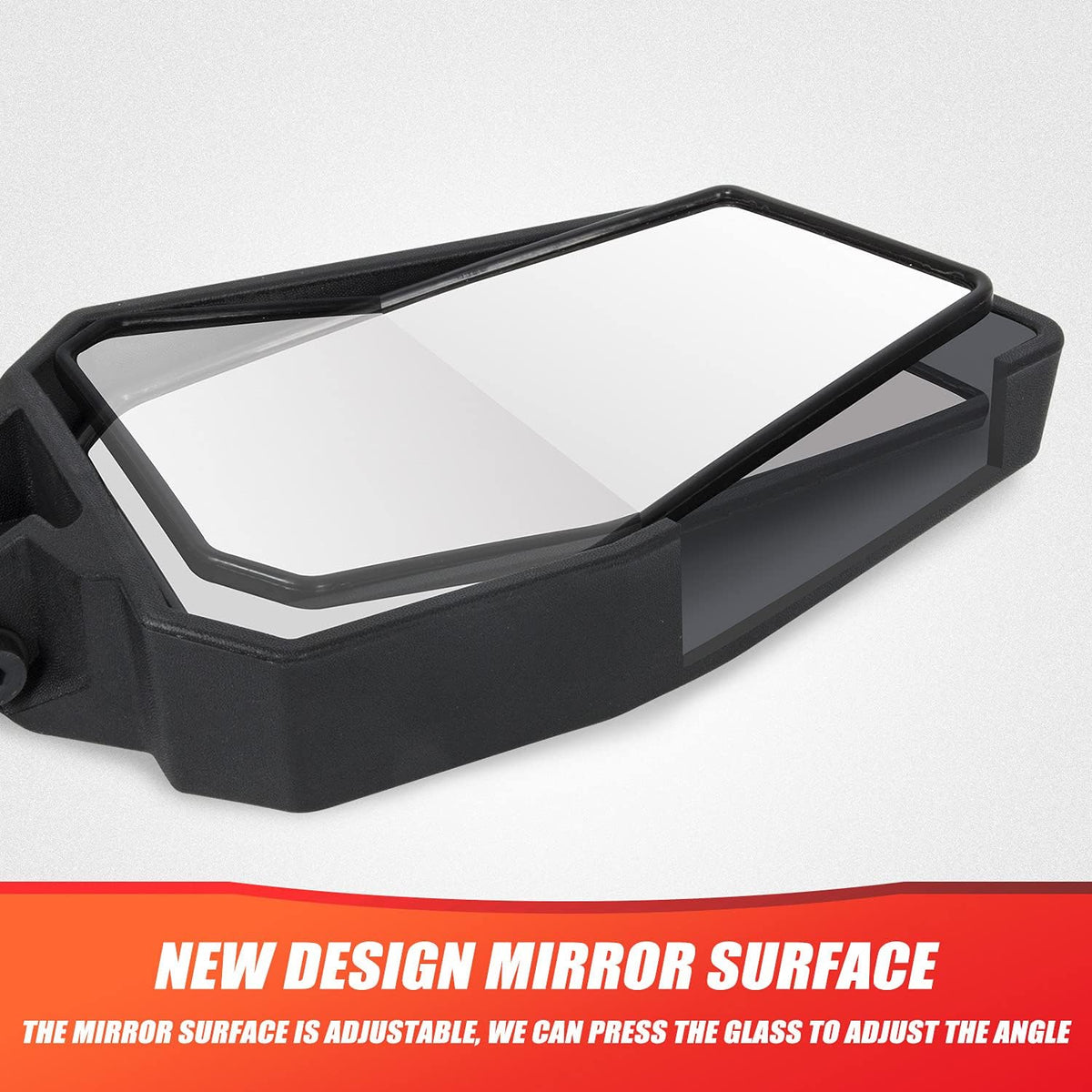 UTV Side View Mirrors 1.75-2 Roll Bar Rear View Mirrors Q786181