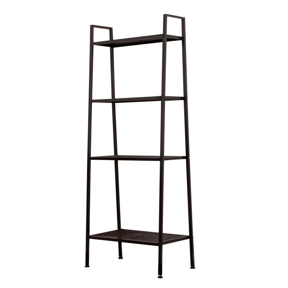 4 Tier Leaning Ladder Shelf Bookcase F67071
