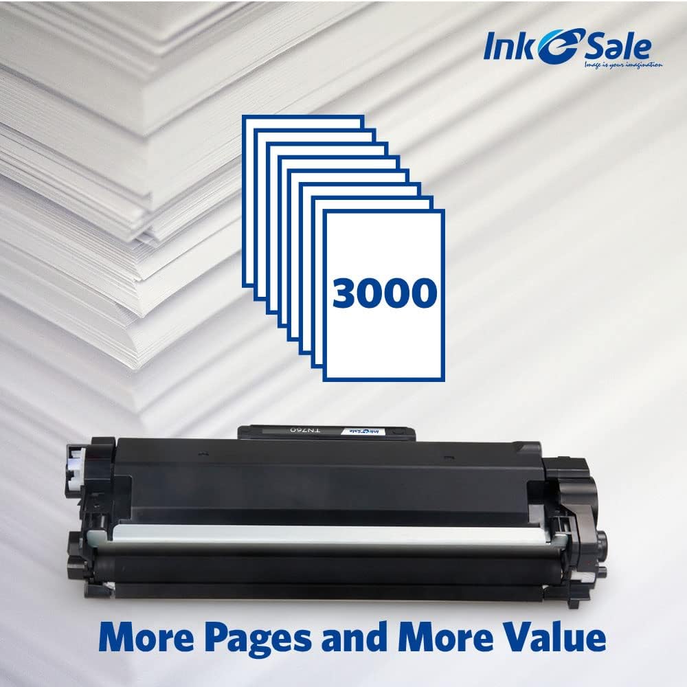 Compatible TN760 Toner Cartridge 4 Pack Black J6160