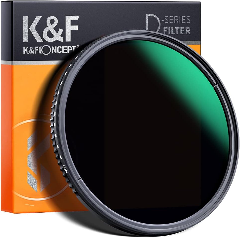 77mm Variable ND3-ND1000 Neutral Density Lens Filter X329