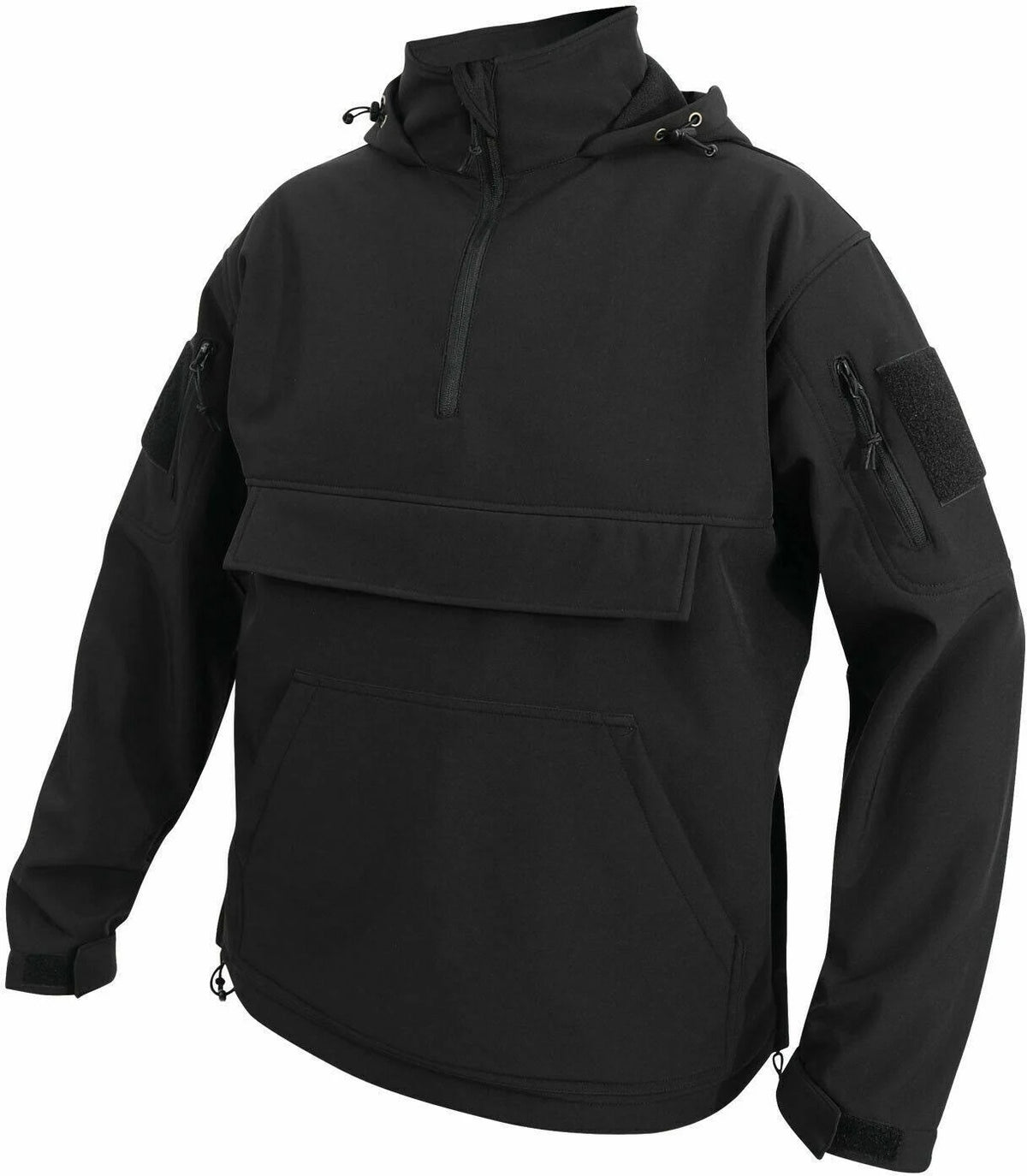 Black Soft Shell Anorak N300296