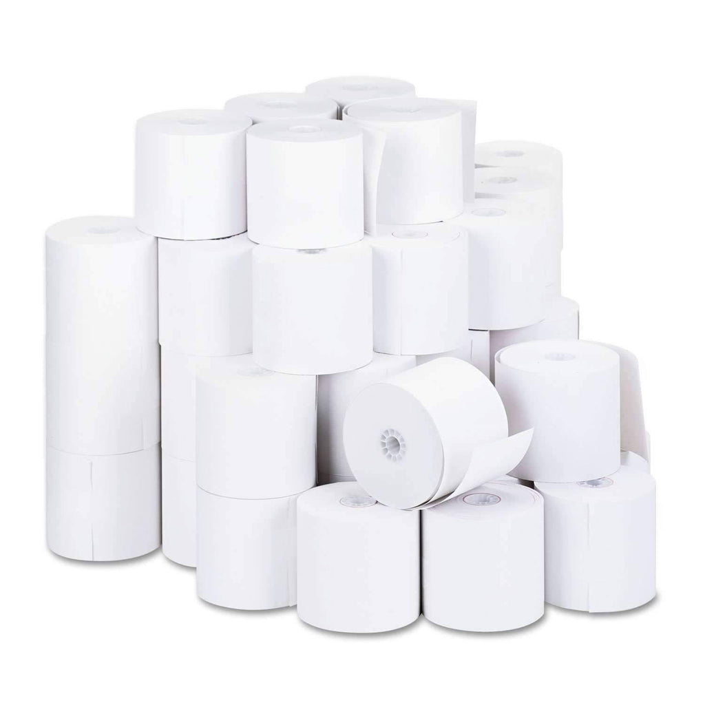 1-Ply Cash Register/Point of Sale Roll, 50/CT O9828