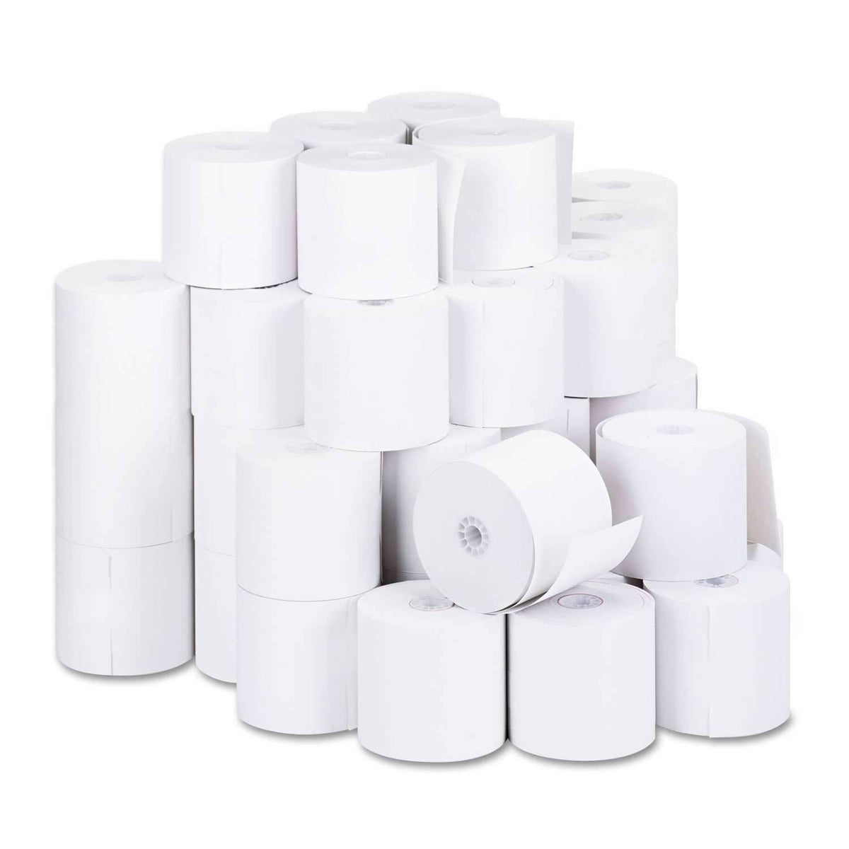 1-Ply Cash Register/Point of Sale Roll, 50/CT O9828