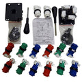 Arcade Control Panel RGB Kit 14 Buttons Joysticks A56436