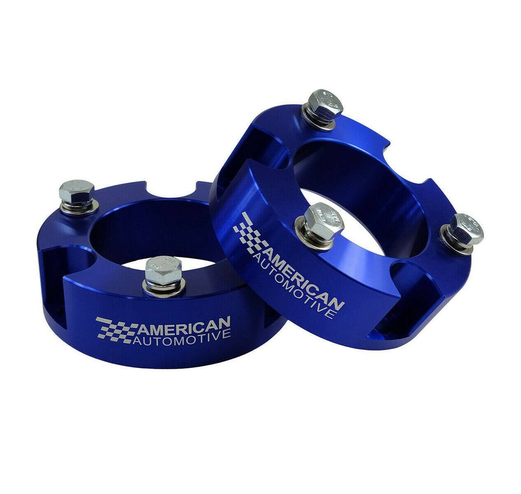 2.5x22 Front + 2.5x22 Rear Blue Leveling Lift Kit U43004