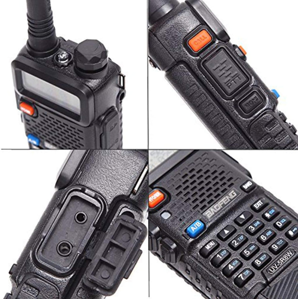 Portable Two-Way Radio with 3800mAh Battery and Tactical Antenna K4486