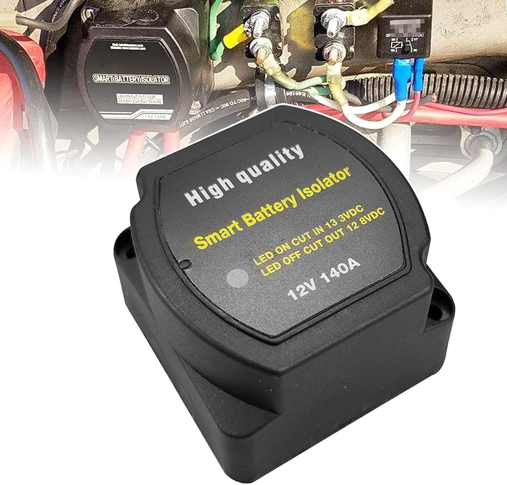 12V 140Amp Dual Battery Isolator Kit S322