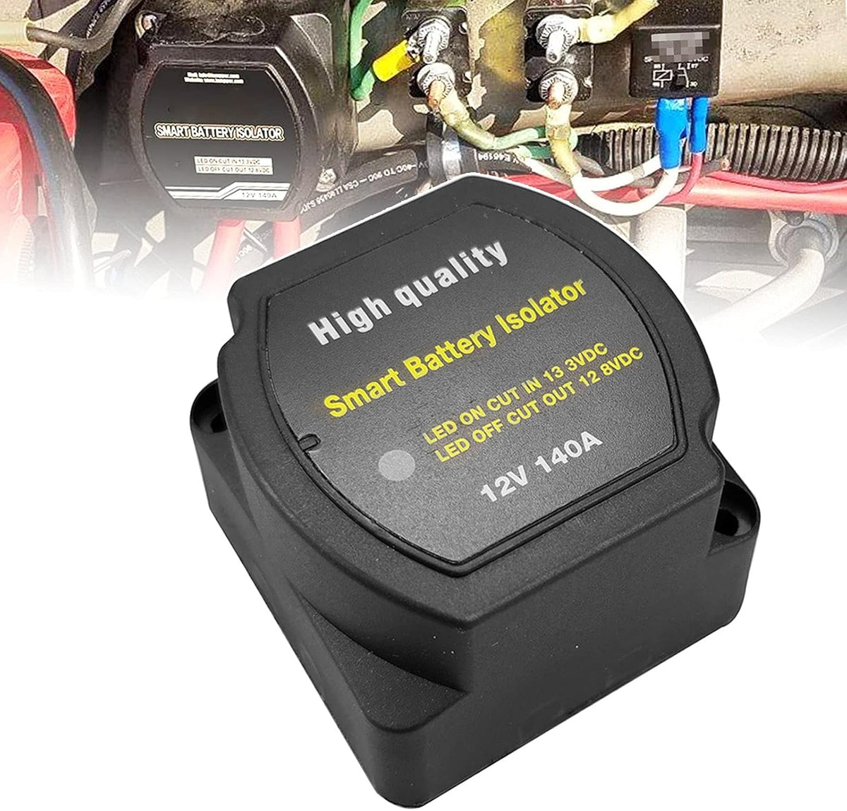 12V 140Amp Dual Battery Isolator Kit S322