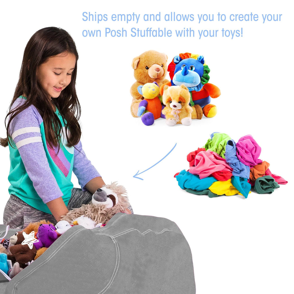 Stuffed Animal Storage Bean Bag Chair Cover X44363