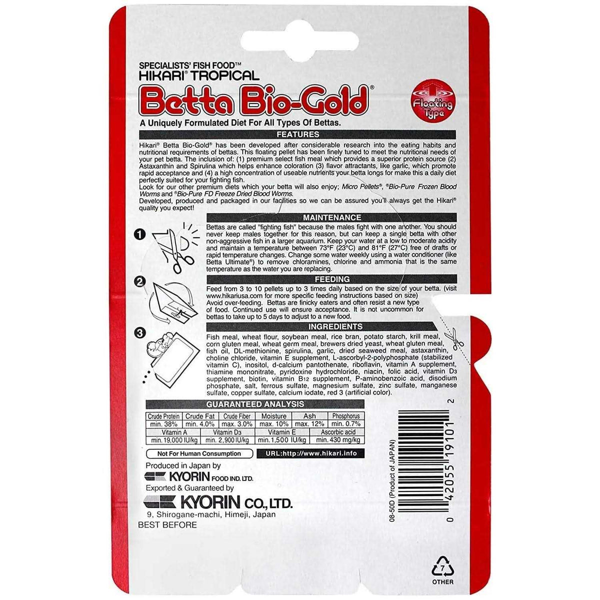 Betta Fish Food H526598
