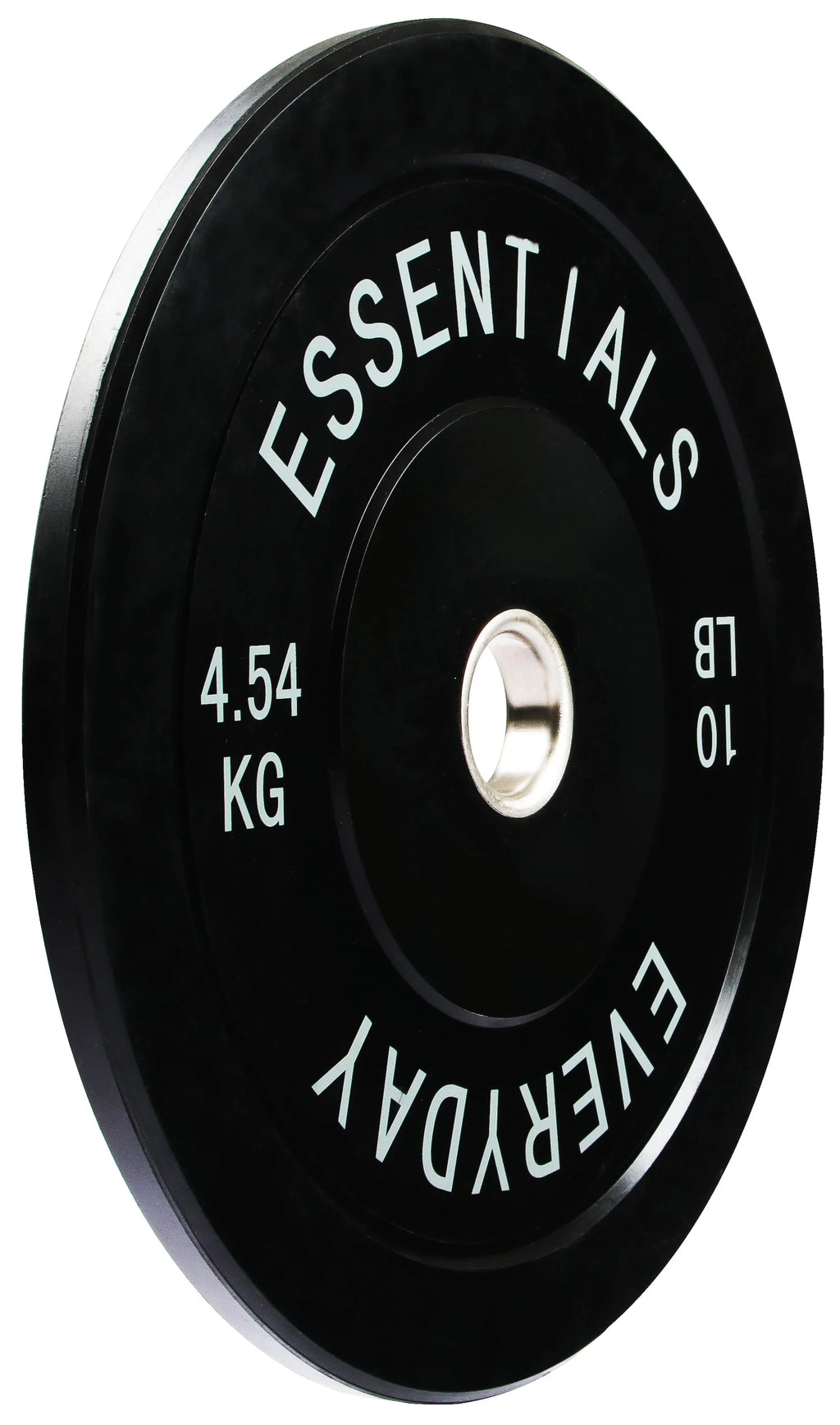 Black 10 lbs Bumper Plate with Steel Hub B580617