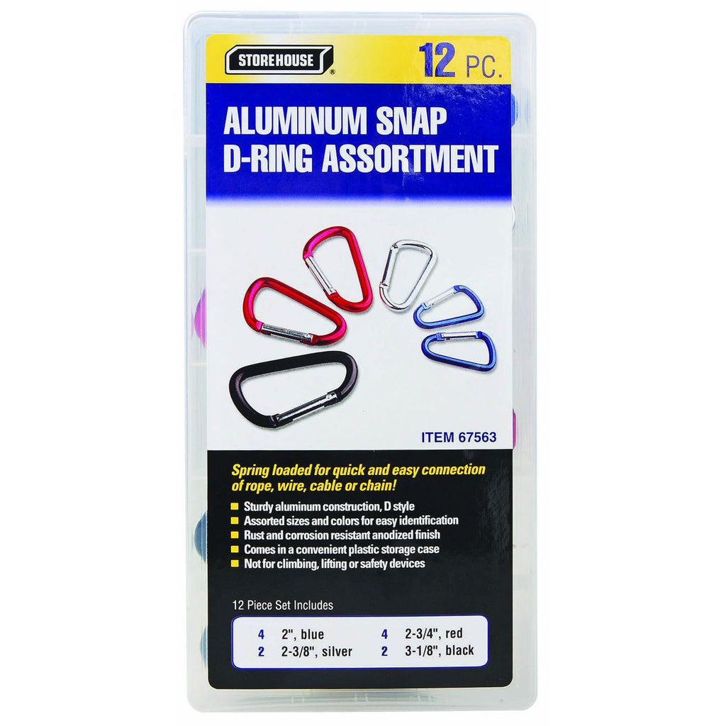 Snap Clip Fastener Set, 12 Piece K362695