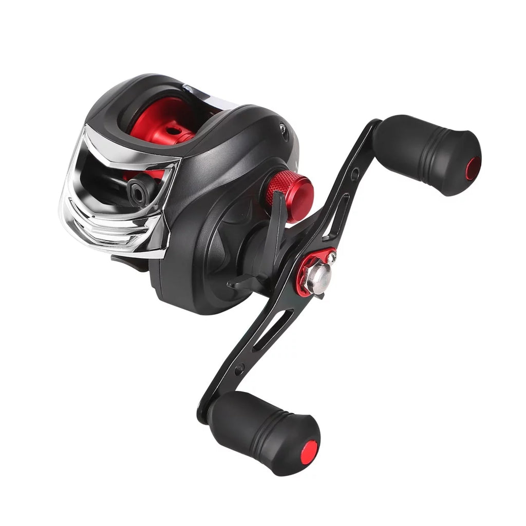Baitcasting Fishing Reel 17.5lbs Max Drag 7.1:1 Gear Ratio J59026