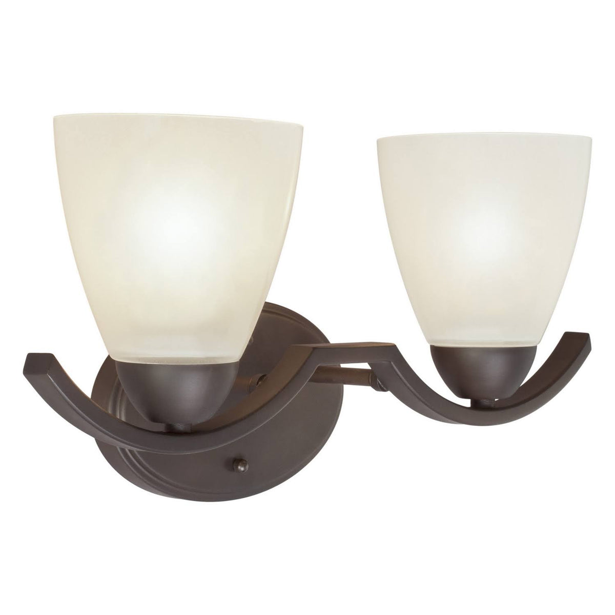 2 Light Bath Bracket Antique Bronze D903