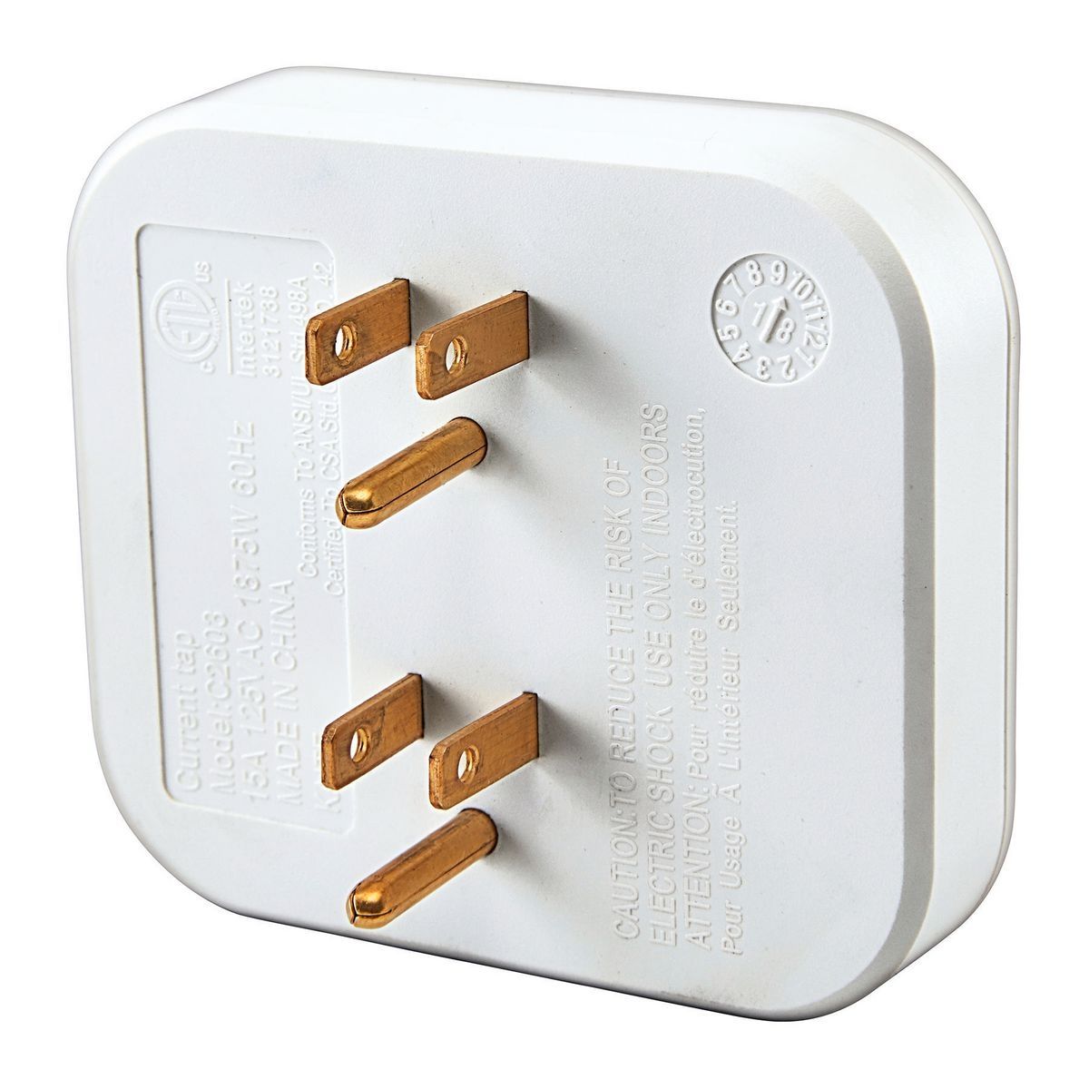 6 Outlet Grounded Adapter Q96961